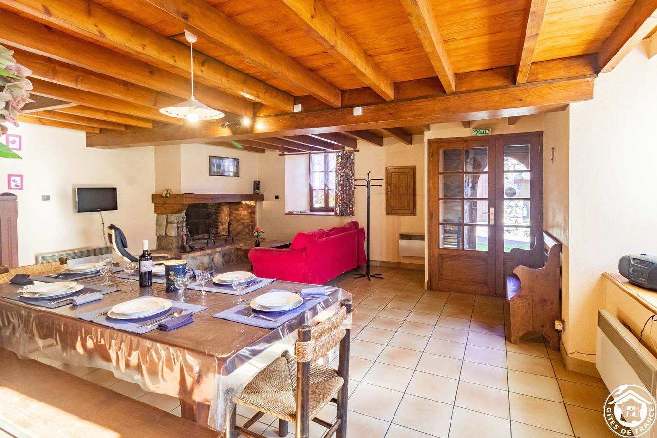 Gîte für 7 Personen mit Garten in Aucun, Nationalpark Pyrenäen