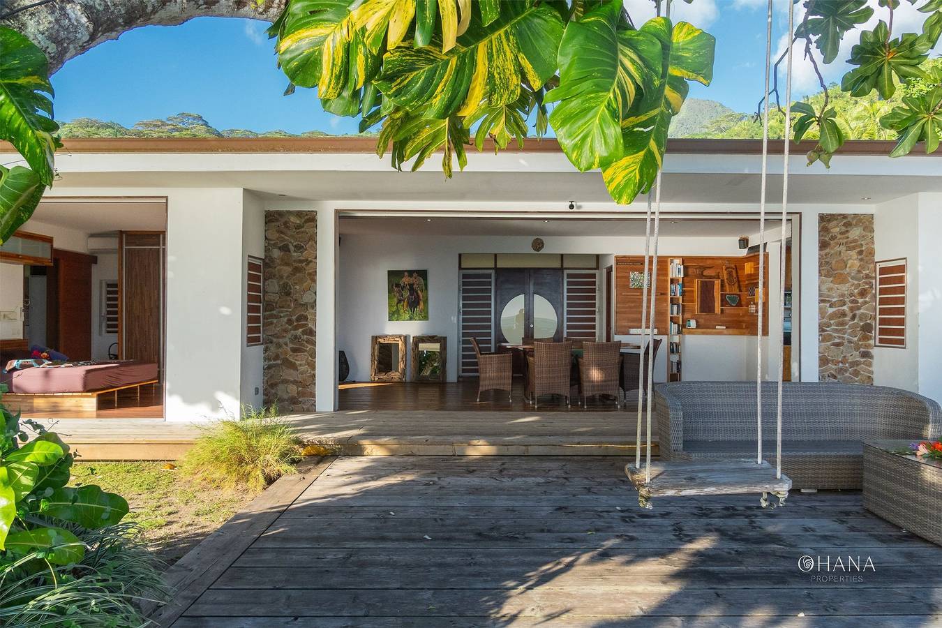 Villa Miti Vai in Haapiti in Haapiti, Mo'orea