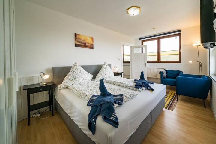 Ferienwohnung für 2 Personen, mit Balkon auf Borkum - 4