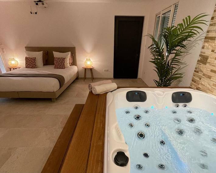 Chambre d’hôte pour 2 personnes, avec jacuzzi et jardin à Les Pennes-Mirabeau