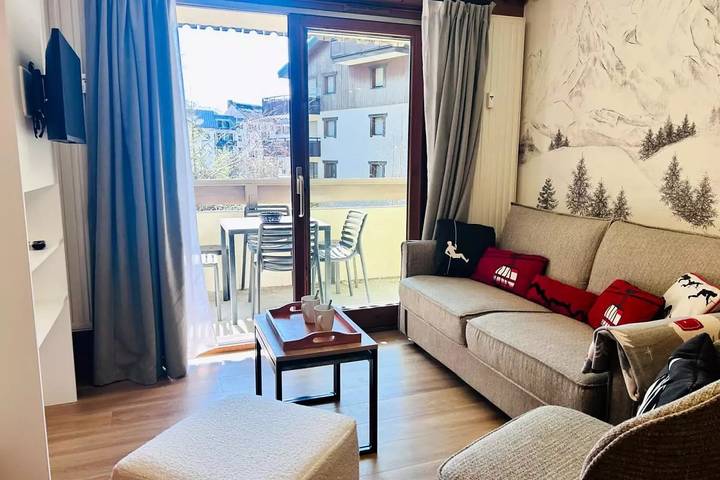 Gîte pour 6 personnes, avec piscine et balcon dans Gare De Chamonix Mont Blanc - 2