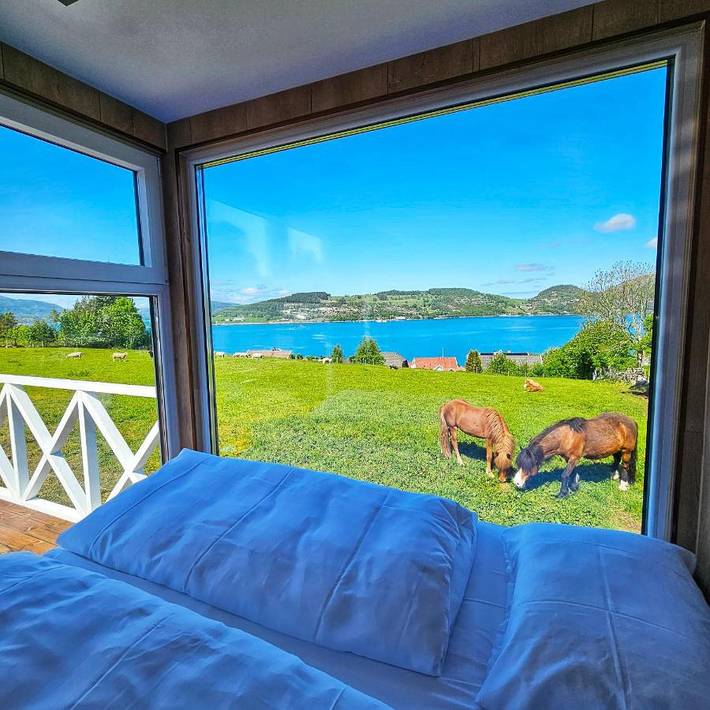 Ferienwohnung für 6 Personen, mit Garten und Ausblick - 1