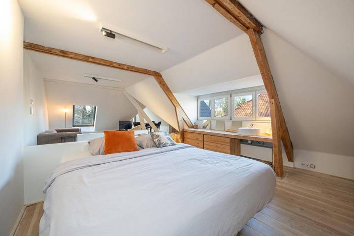 Appartement de vacances pour 3 personnes, avec Balcon ainsi que Terrasse et Vue à Hasselt