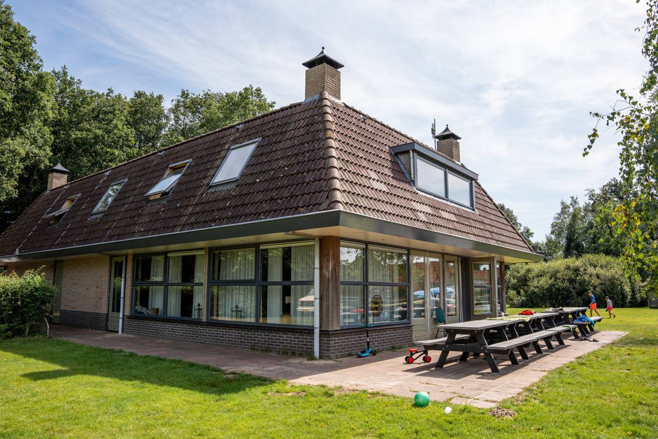 Luxe groepsaccommodatie voor 40 personen met gratis internet. in Ossenzijl, Nationaal Park Weerribben-Wieden