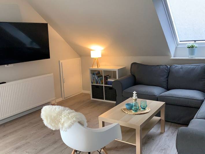 Appartement entier, Appartement de vacances pour 5 personnes avec jardin in Westeraccumersiel, Dornum