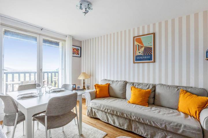 Location de vacances pour 2 personnes, avec Balcon à Blonville-sur-Mer