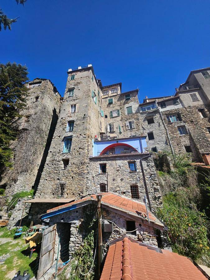Gîte pour 2 personnes, avec Terrasse ainsi que Piscine et Vue à Triora - 4