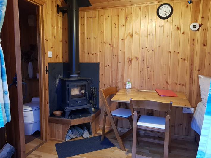 Cabane en bois pour 2 personnes avec terrasse in Shropshire Hills