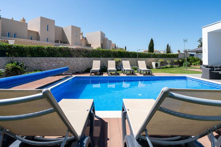 Chalet para 8 personas, con terraza además de vistas al mar y jardín en Algarve - 4