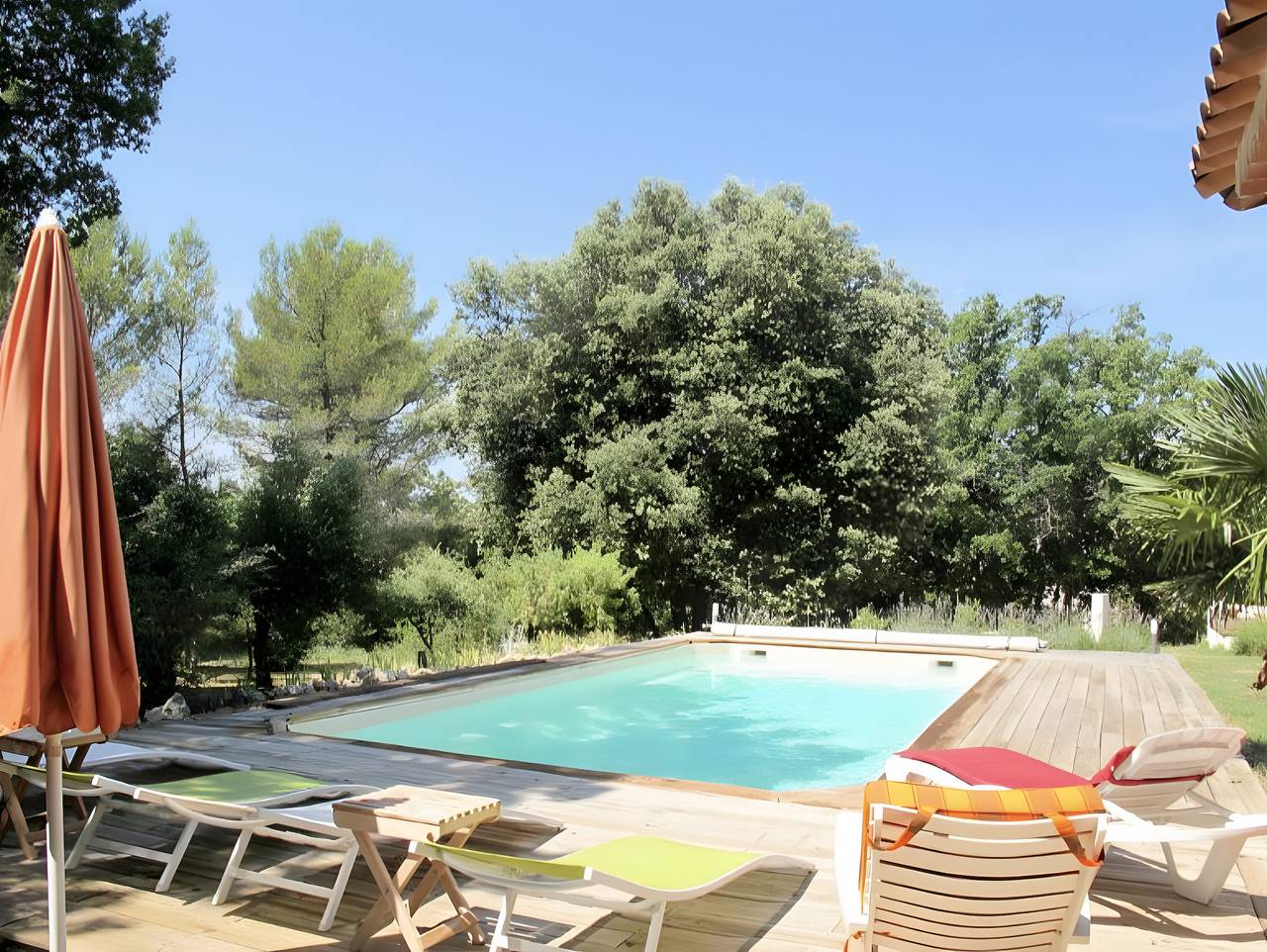 Villa „Bignone“ mit privatem Pool, privater Terrasse und Wlan in Régusse, Brignoles Region