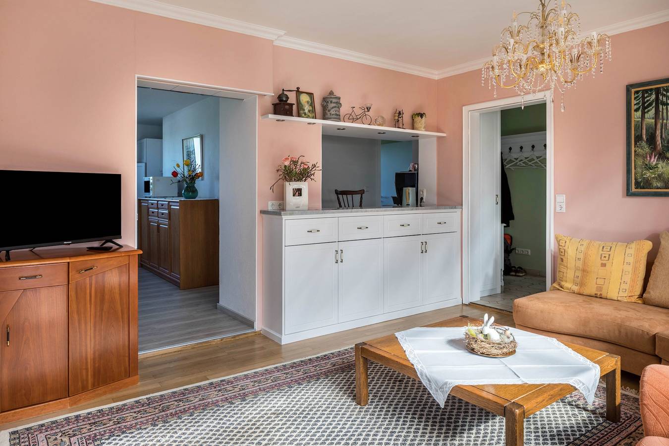 Ganze Wohnung, Ferienwohnung 'Luise' mit Privatterrasse, Gemeinschaftsgarten und Wlan in Sexau, Südschwarzwald