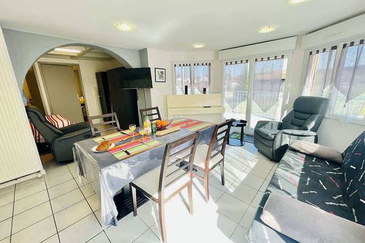 Apartamento de vacaciones para 3 personas, con jardín y terraza, Se admiten mascotas - 1
