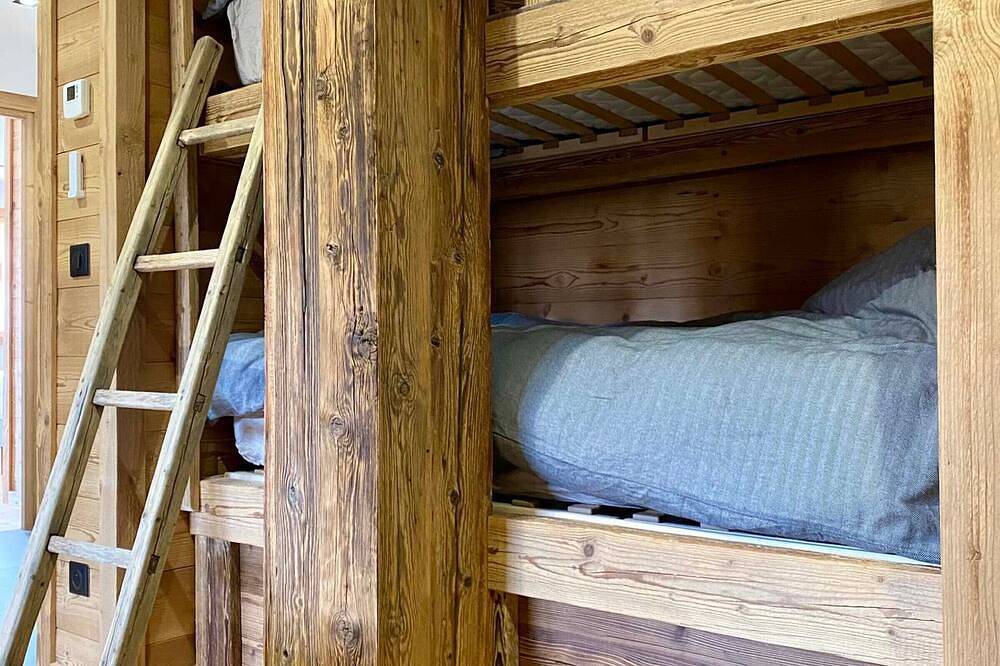 Chalet moderne avec jacuzzi et accès skis aux pieds in Notre-Dame-de-Bellecombe, Région d'Albertville