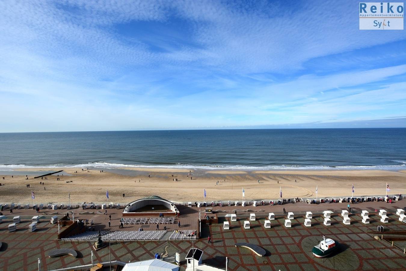 Ganze Ferienwohnung, 1-159, Seeseite, Haus Metropol, 7. Etage in Westerland, Sylt (Gemeinde)