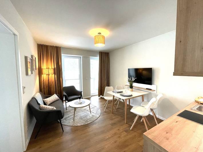 Ferienwohnung für 4 Personen, mit Sauna und Balkon in Bodstedt - 2