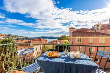 Holiday rental for 4 people, with balcony in Villefranche-sur-Mer