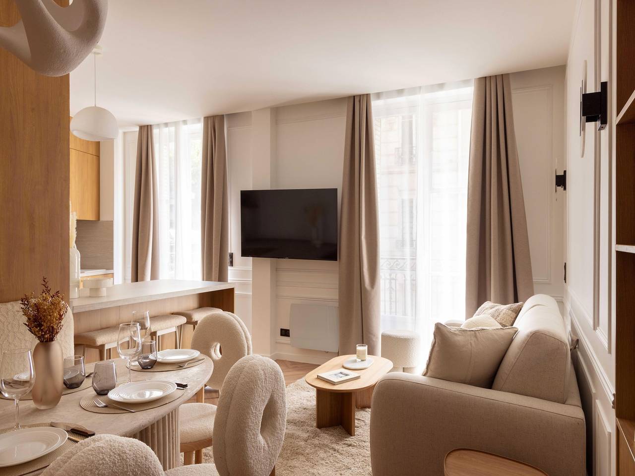 Ganze Wohnung, Apartment mit 2 Zimmern f�r 6 Personen in Paris, Ile de France