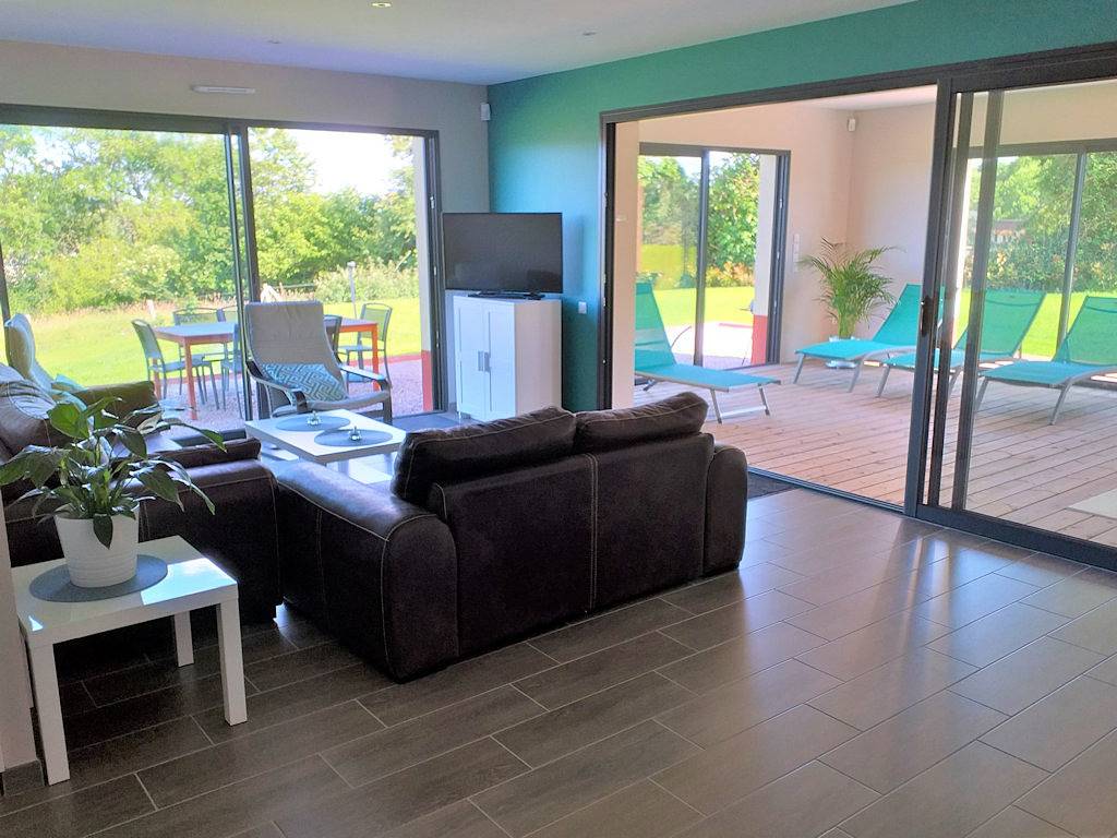 Maison piscine intérieure privée sans vis-à-vis chauffée in Neufchâtel-en-Bray, Région de Dieppe