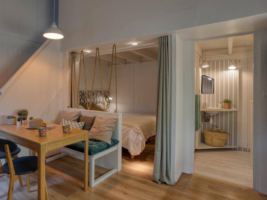 Slow Village Saint-Martin-de-Ré - Mobilhome 4 personas - Camarote 2Ch 25m² (1 dormitorio + 1 mezz) Miércoles y domingo in Saint-Martin-de-Ré, Isla de Ré