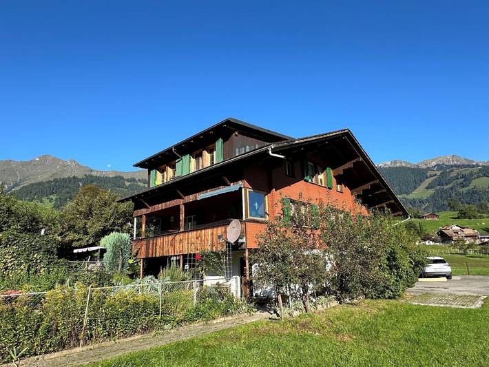 Ferienwohnung für 5 Personen, mit Balkon und Garten in Frutigen