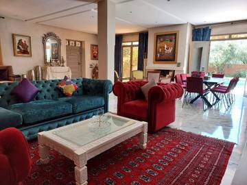 Villa for 8 Guests in Ourika, Marrakech-Tensift-El Haouz region, Picture 2