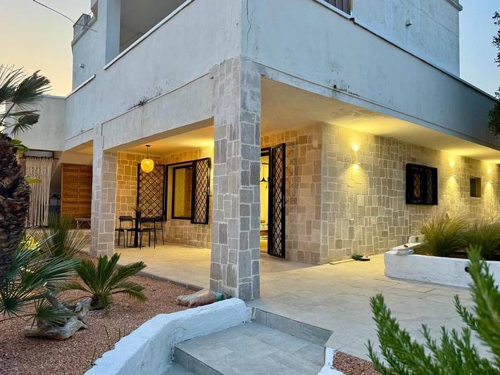 Maison de vacances pour 5 personnes, avec Balcon et Terrasse ainsi que Jardin et Vue dans Lizzano