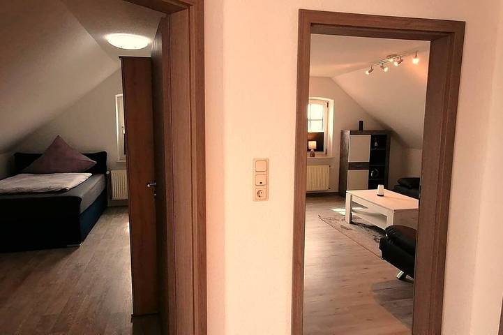 Ganze Wohnung, Gemütliche Ferienwohnung \"Lütje Moew\", 4-Raum mit Dachterrasse, ländlich gelegen in Leezdorf, Landkreis Aurich