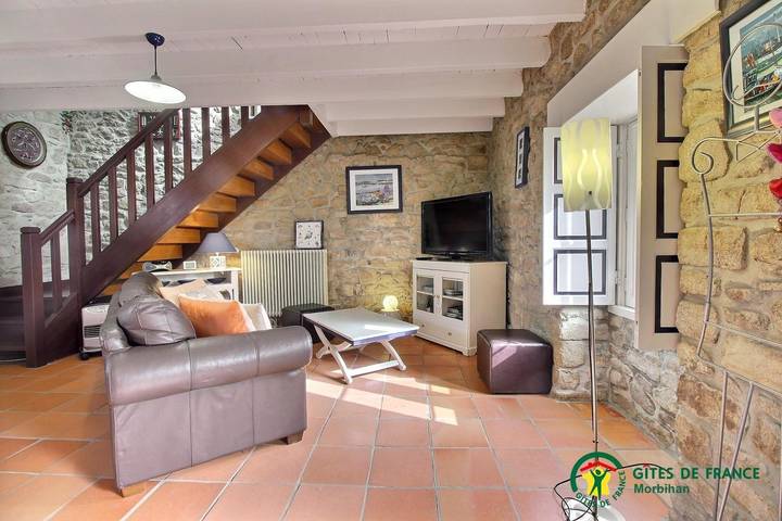 Gîte pour 4 personnes, avec jardin et terrasse à Baden (France) - 3