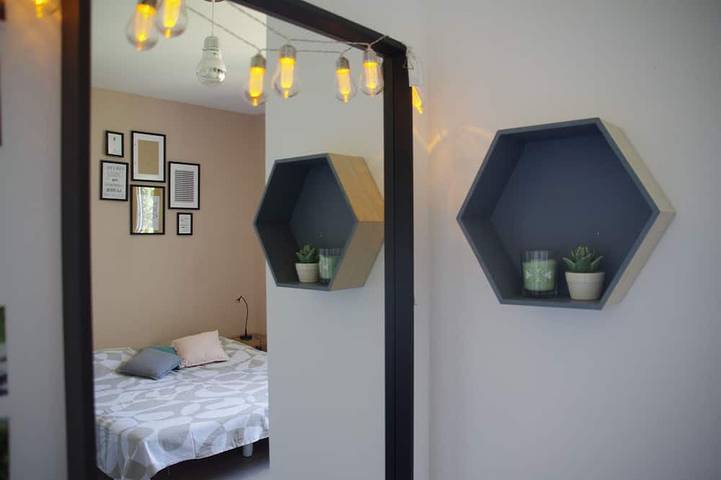 House - South Ardèche - sleeps 10 - private pool, panoramic view and large garden in Bourg-Saint-Andéol, Privas (arrondissement)