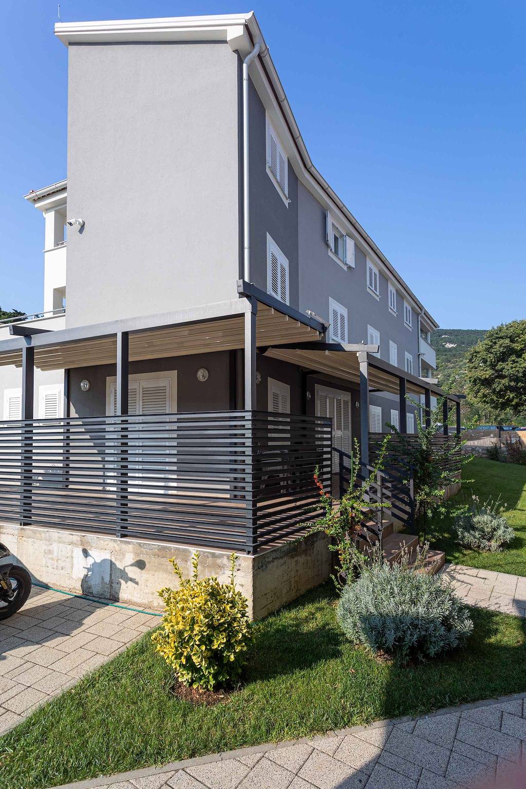 Apartamento vacacional entero, Apartamento vacacional con aire acondicionado y balcón in Baska, Krk (isla)