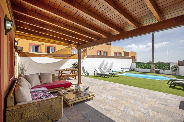 Chalet para 10 personas, con jardín, Se admiten mascotas en Fuerteventura - 3