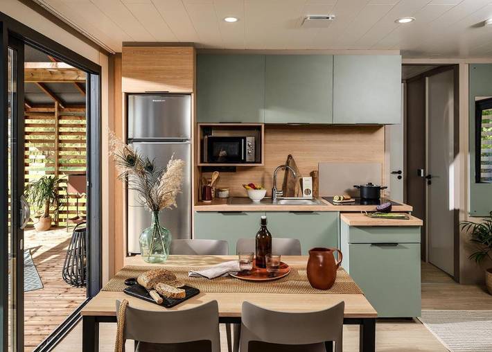 Parc de vacances pour 6 personnes, avec vue et jardin, animaux acceptés dans les Pyrénées - 3