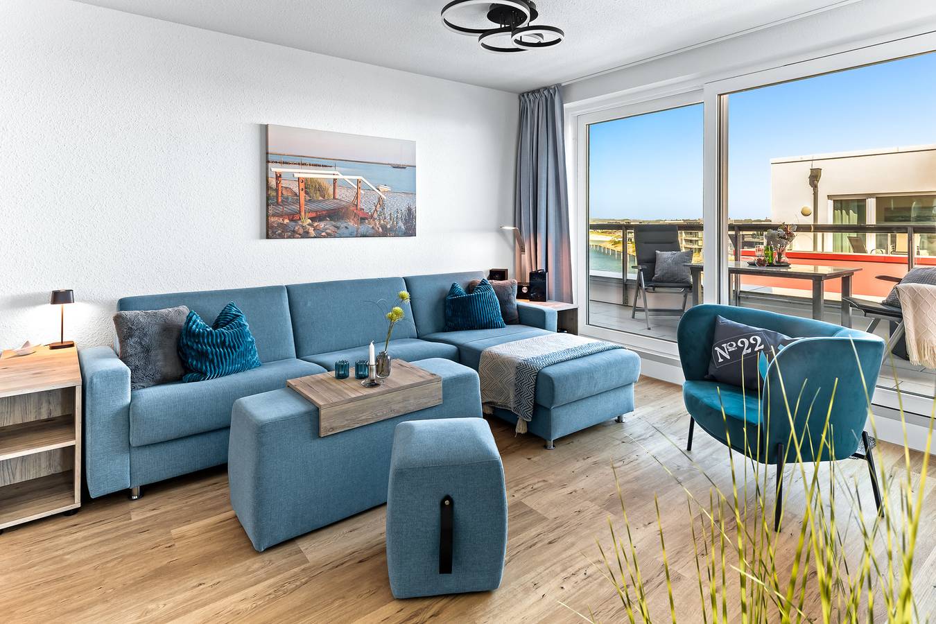 Ganze Ferienwohnung, Nordmole 22 Penthouse in Olpenitz, Kappeln