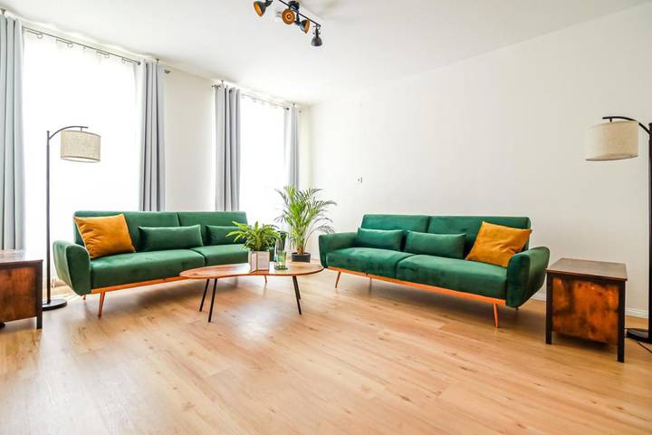 Ferienwohnung für 4 Personen, mit Balkon und Terrasse in Küssaberg
