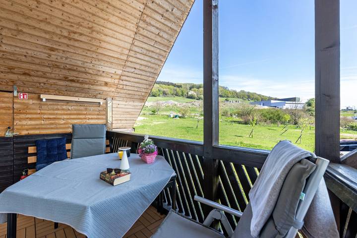 Ferienwohnung für 4 Personen, mit Balkon und Garten