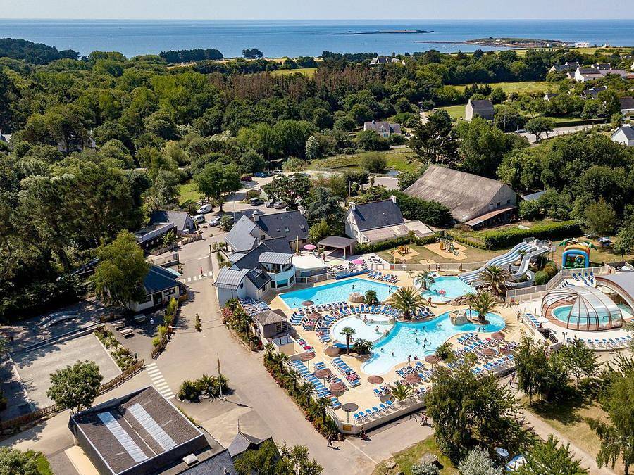 Camping Sandaya Les Deux Fontaines  - Mobilhome 7 personnes - Cottage 6/7p 3ch *** in Névez, Région de Quimper