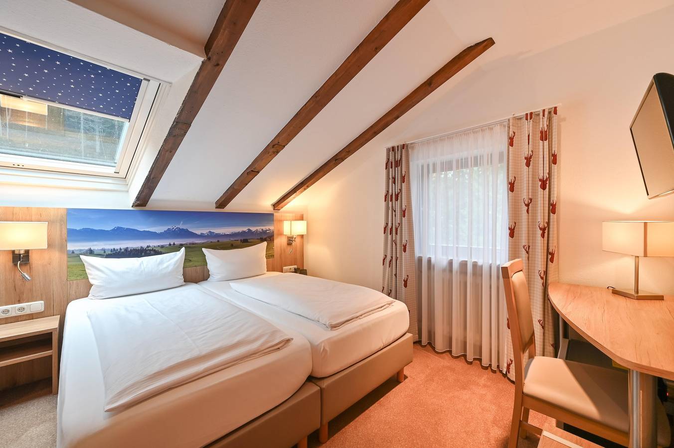 Geheel vakantieappartement, Tweepersoonskamer, douche, Wc, niet-roker in Füssen, Zwaben (Bayern)