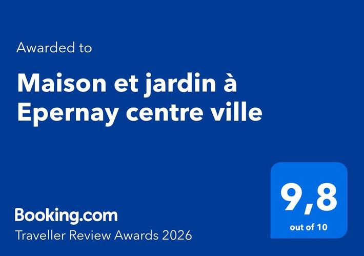 Location de vacances pour 8 personnes, avec vue et jardin à Épernay - 2