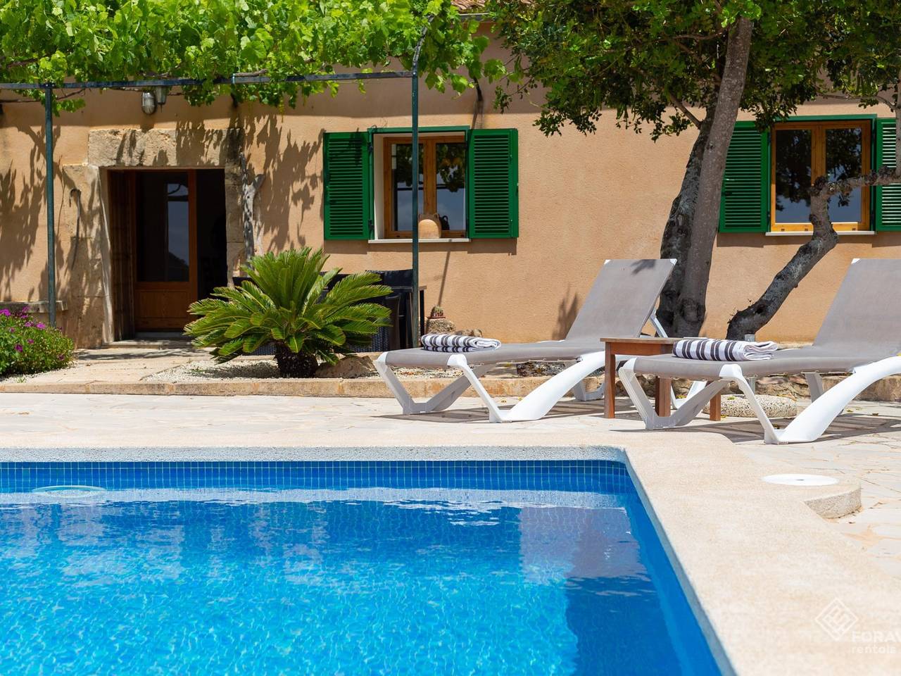 Son Fornes - Beautiful villa with pool and garden in Algaida in Algaida, Majorca Center