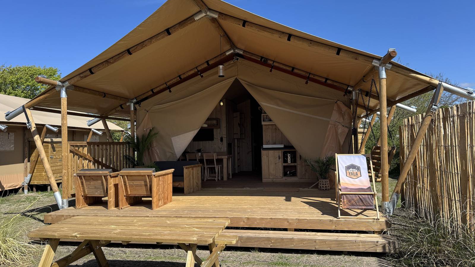 De Watersnip — Safari Lodge B in Petten, Noord-Holland - Nordseeküste