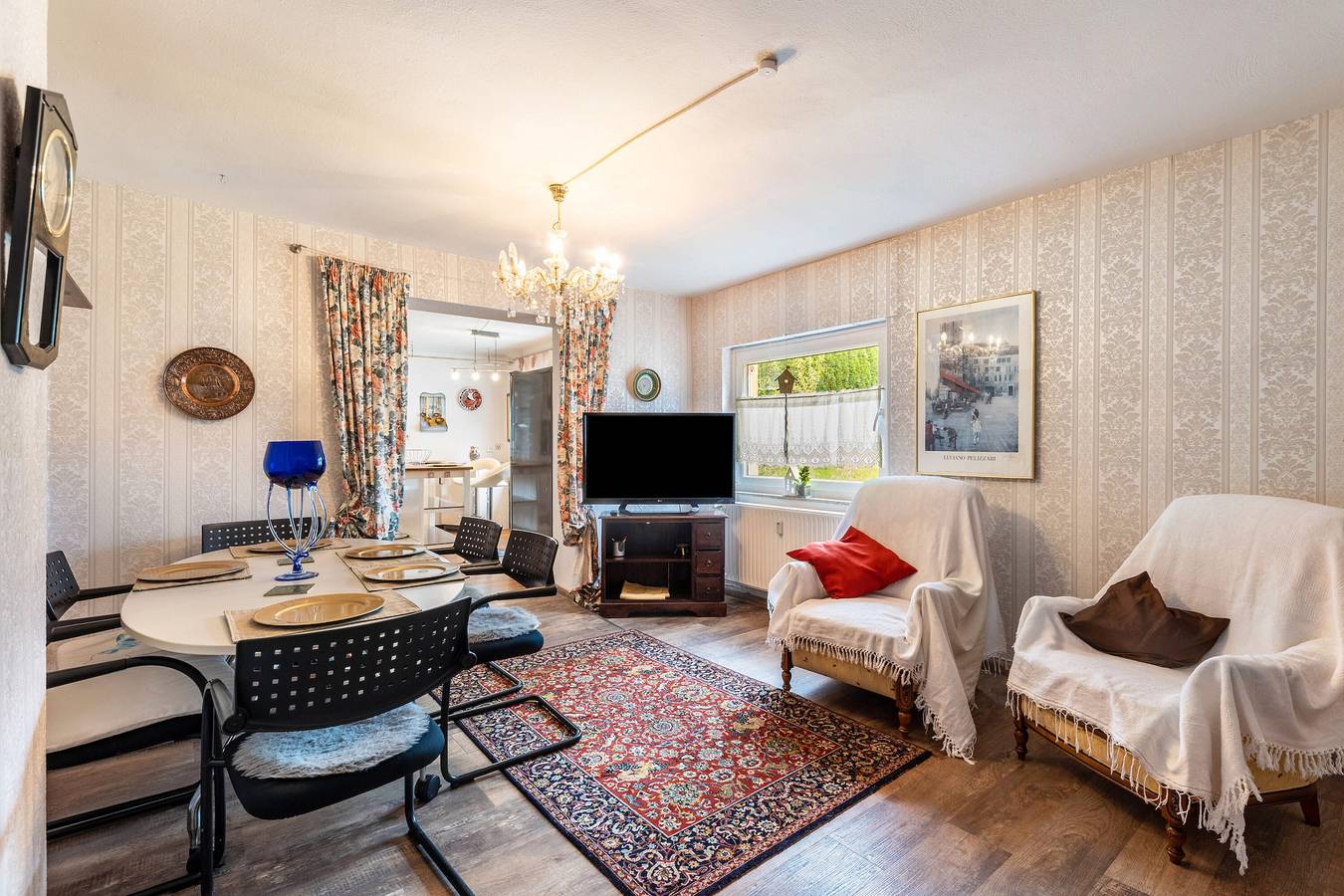 Ganze Wohnung, Ferienwohnung 'Amberger' mit gemeinsamer Terrasse, gemeinsamem Garten und Wlan in Lauterbach, Vogelsberg Region