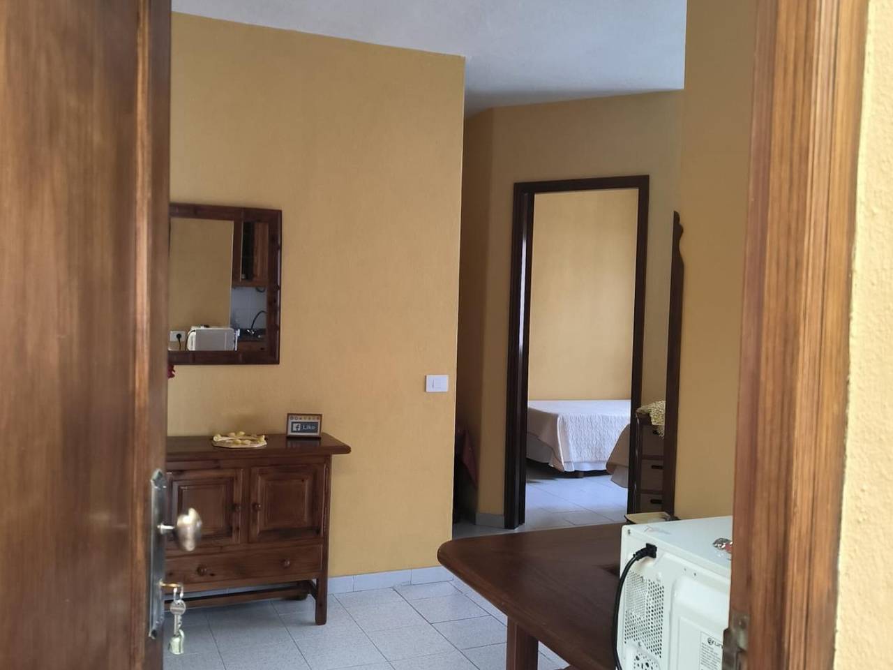 Ganze Wohnung, Helle Wohnung mit Meerblick - 3 Pers. in Breña Baja, La Palma Süd