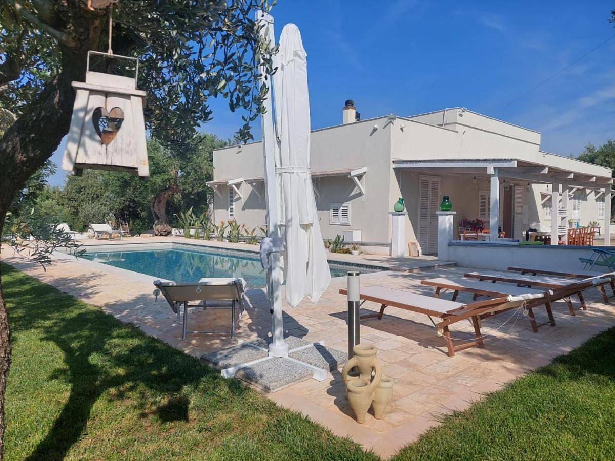 Il Vecchio Carrubo - Villa con piscina a sfioro in Monopoli, Provincia di Bari
