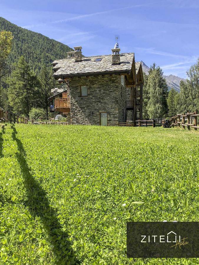 Location de vacances pour 4 personnes, avec jardin et vue à Cogne - 3