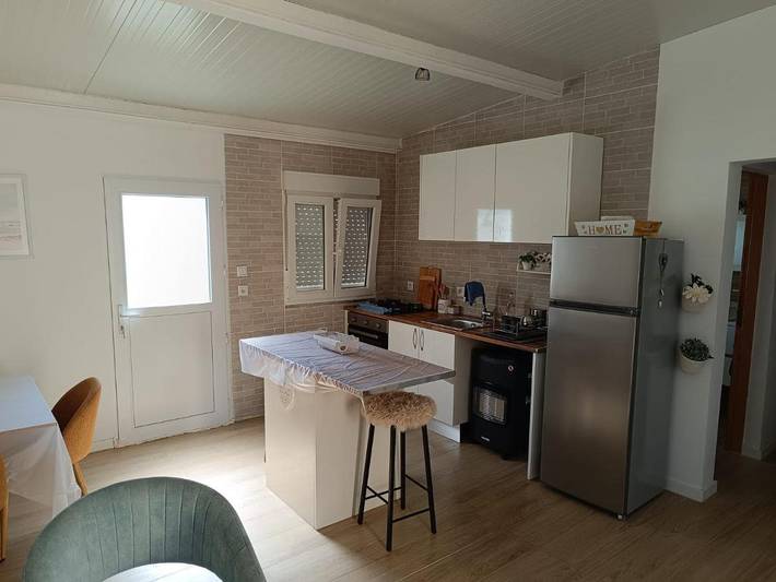 Gîte pour 2 personnes, avec terrasse ainsi que jardin et vue à Valença