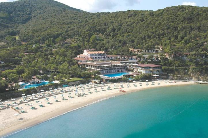 Hotel für 2 Personen, mit Balkon und Whirlpool sowie Terrasse und Garten in Biodola