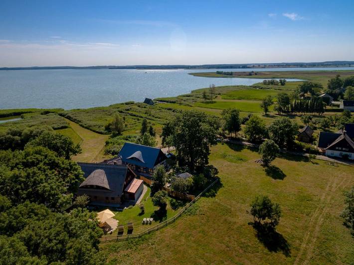 Ferienhaus für 10 Personen, mit Terrasse und Garten sowie Sauna und Seeblick in Rankwitz