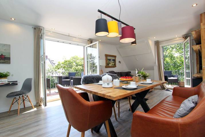 Ferienwohnung für 4 Personen, mit Garten und Balkon, kinderfreundlich - 1