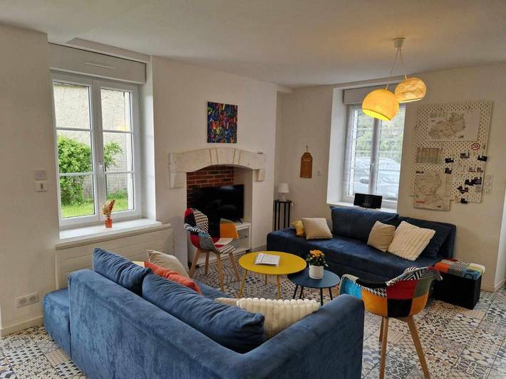 Location de vacances pour 14 personnes, avec vue et jardin à Crézancy-en-Sancerre - 4