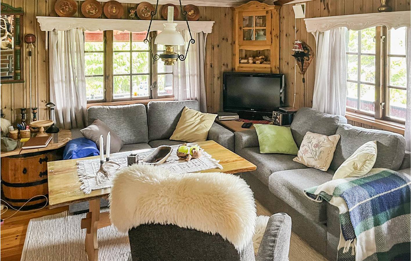 Ferienhaus für 6 Personen mit Garten in Nissedal